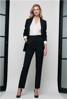 欧美时尚职场商务美女写真图片